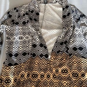 Patterned cardigan